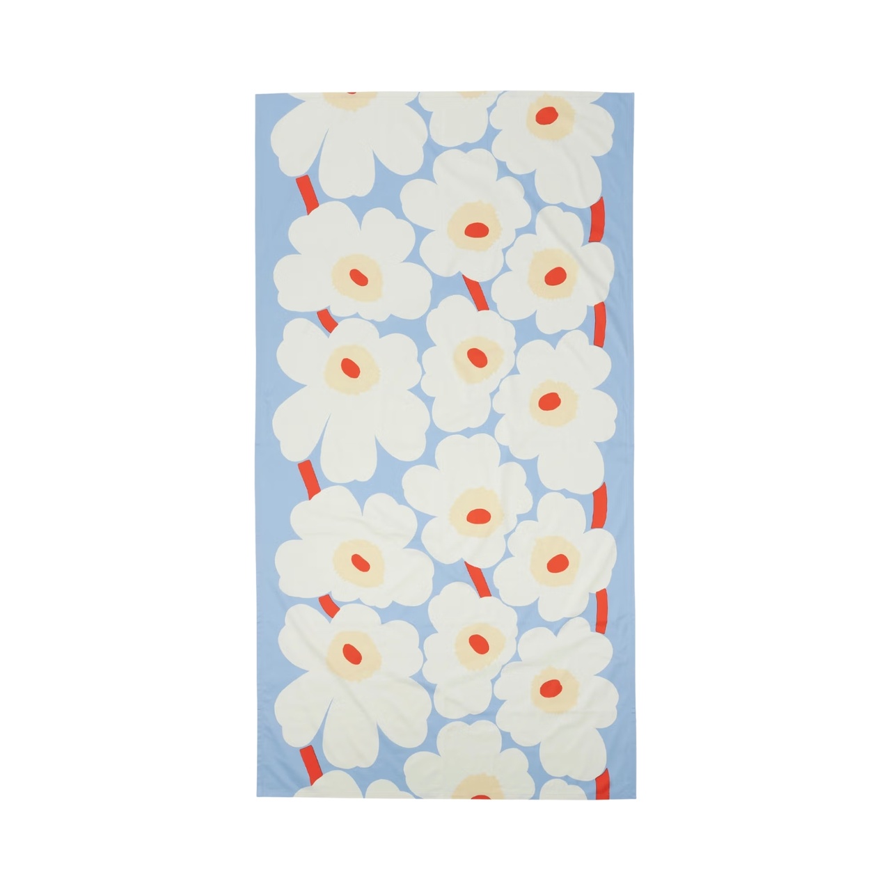 Duk Unikko 135x250 cm Lysblå