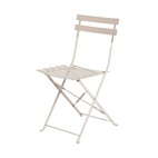 Strada utendørsstol, beige, 2-pakk