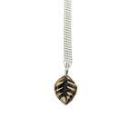 Halsband Leafy brons