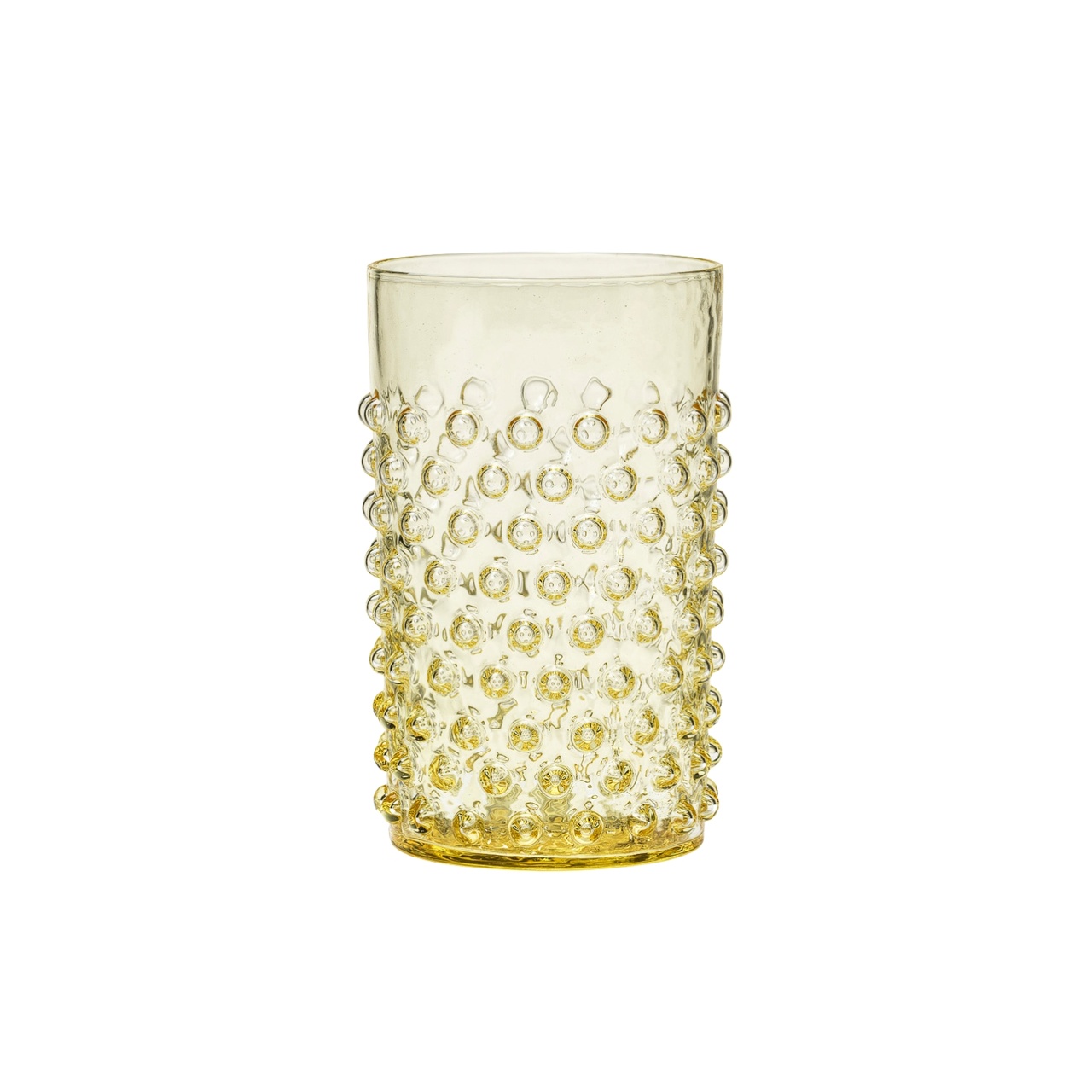 Cecilia Crystal Glass Set of 2, 20 cl, yellow