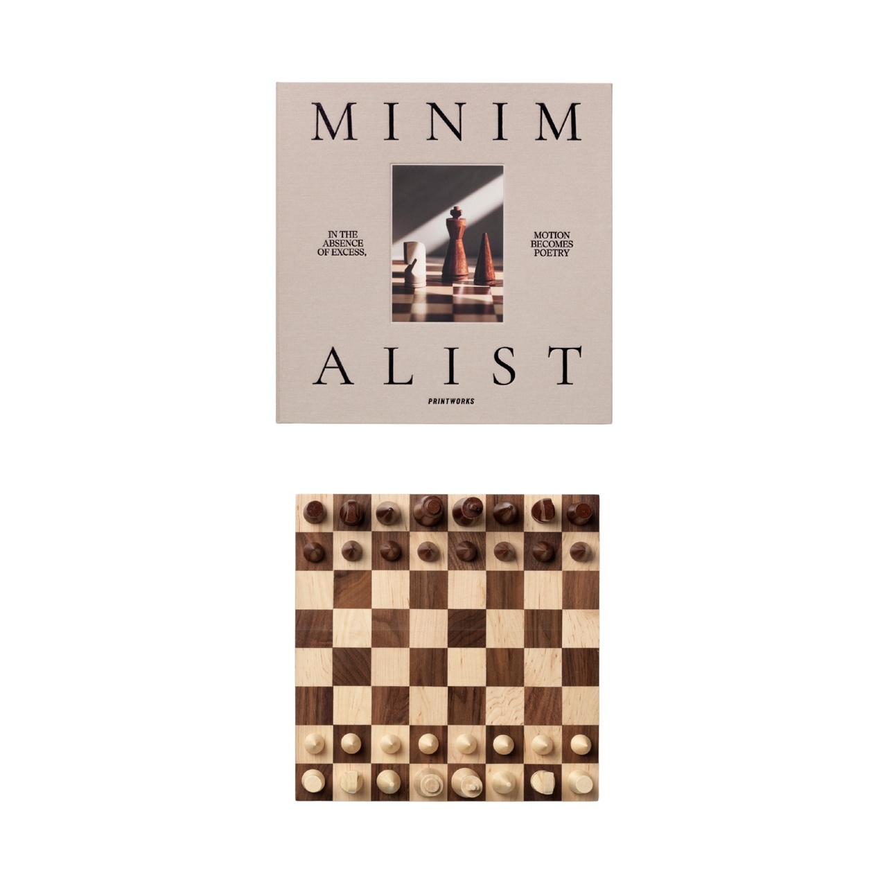 Spel Schack trä The Minimalist