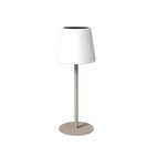Pöytävalaisin Arc Solar USB Ivory sand