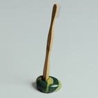 Tandbørsteholder Pebble Grøn/Blå