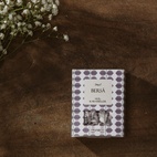 Pralinenschachtel violette Karamellbonbons Berså Stig Lindberg