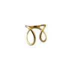 Ring Drop Guld 19mm