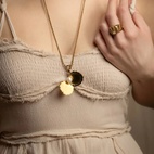 Ring Venus Shell Signet Golden