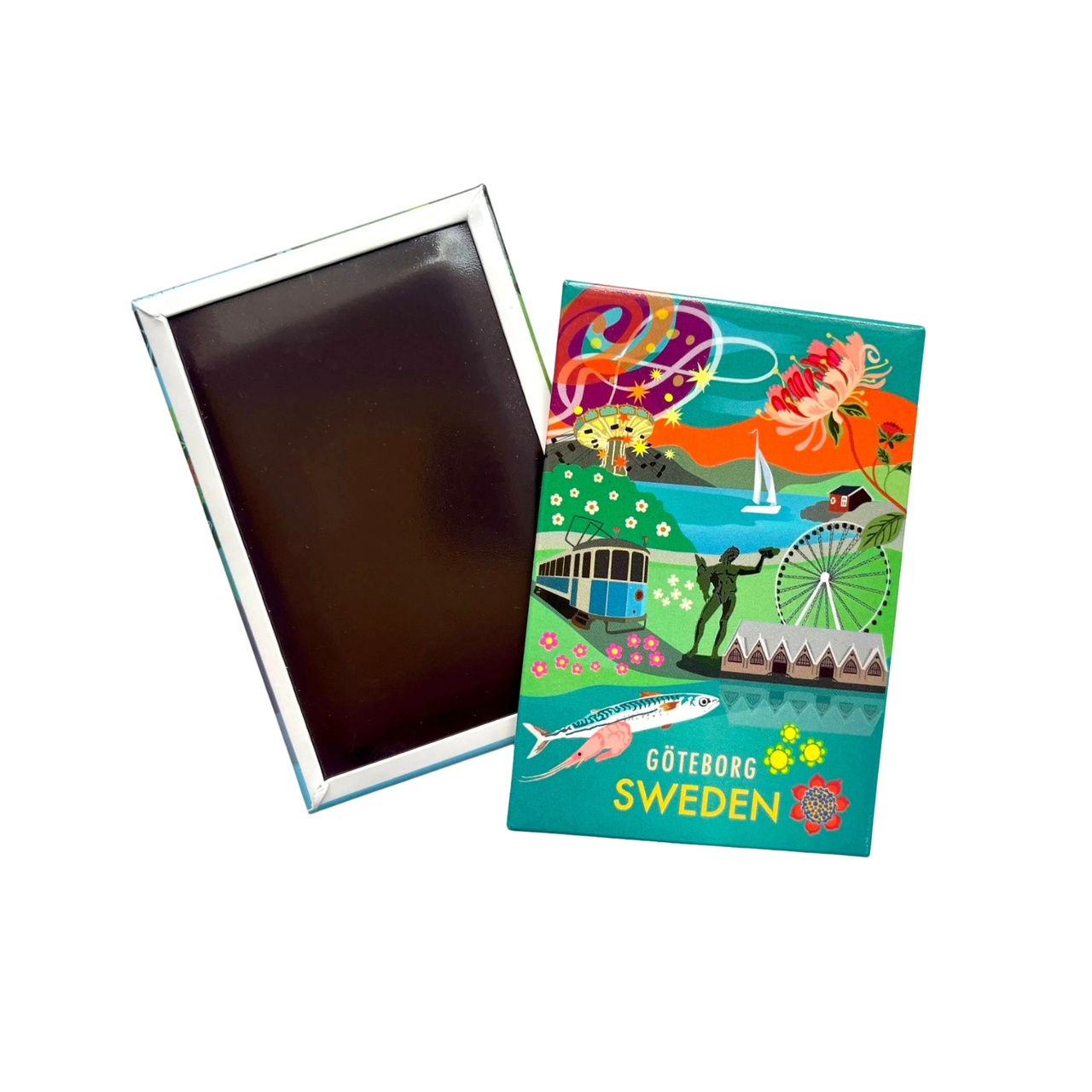 Magnet Göteborg 5,3x8 cm