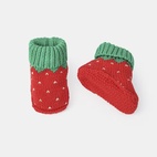 Babyschuhe Erdbeere 0-4 Monate