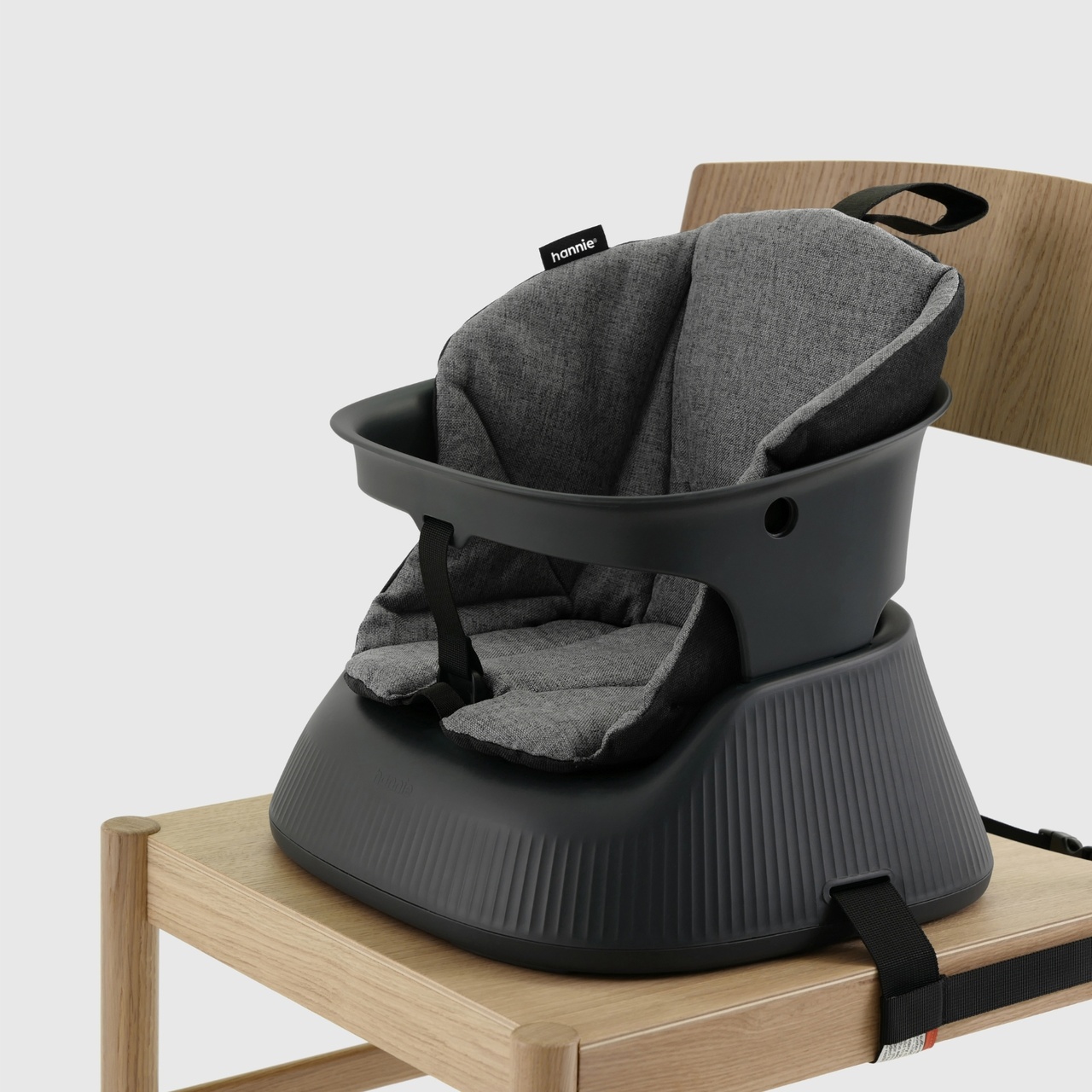 Kannettava syöttötuoli Hannie Charcoal Black
