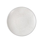 Plate Positano dot beige