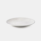 Plate Positano dot beige