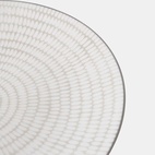 Plate Positano dot beige