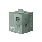 Jatkojohto Square 2 USB-C tammenvihreä