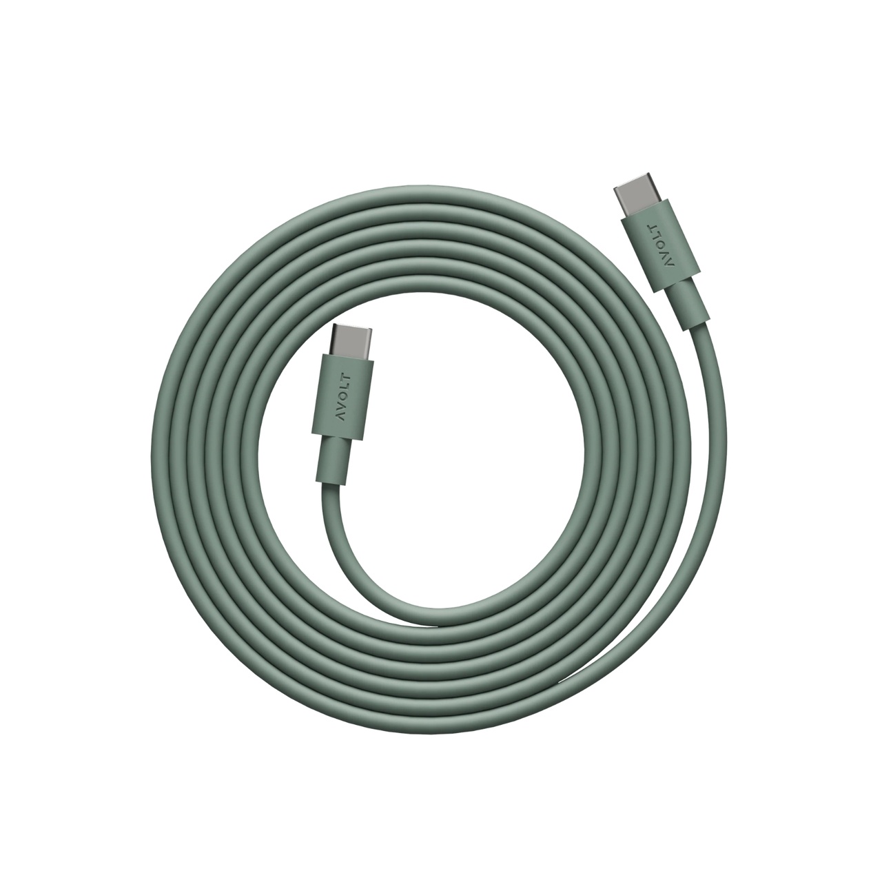 Ladekabel Avolt USB-C 2m Oak green