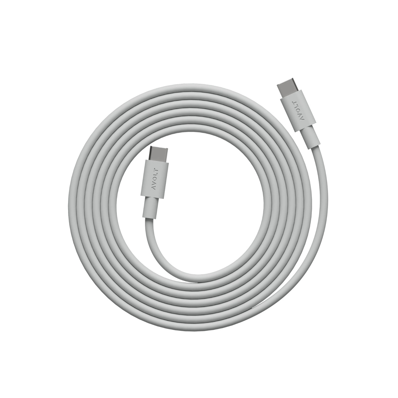 Ladekabel Avolt USB-C 2m Gotland Gray