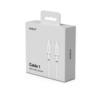 Ladekabel Avolt USB-C 2m Gotland Gray