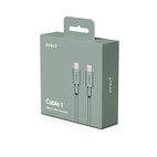Ladekabel Avolt USB-C 2m Oak green