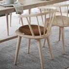 Chair cushion Fulton 38cm Brown