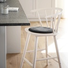 Chair cushion Fulton 38cm Black
