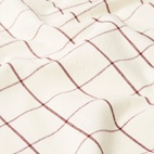 Køkkenhåndklæde Ternet 50x70 cm burgundy