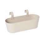 Balkonbox Ella 55 cm Beige