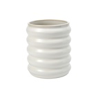 Becher Wavy Weiß