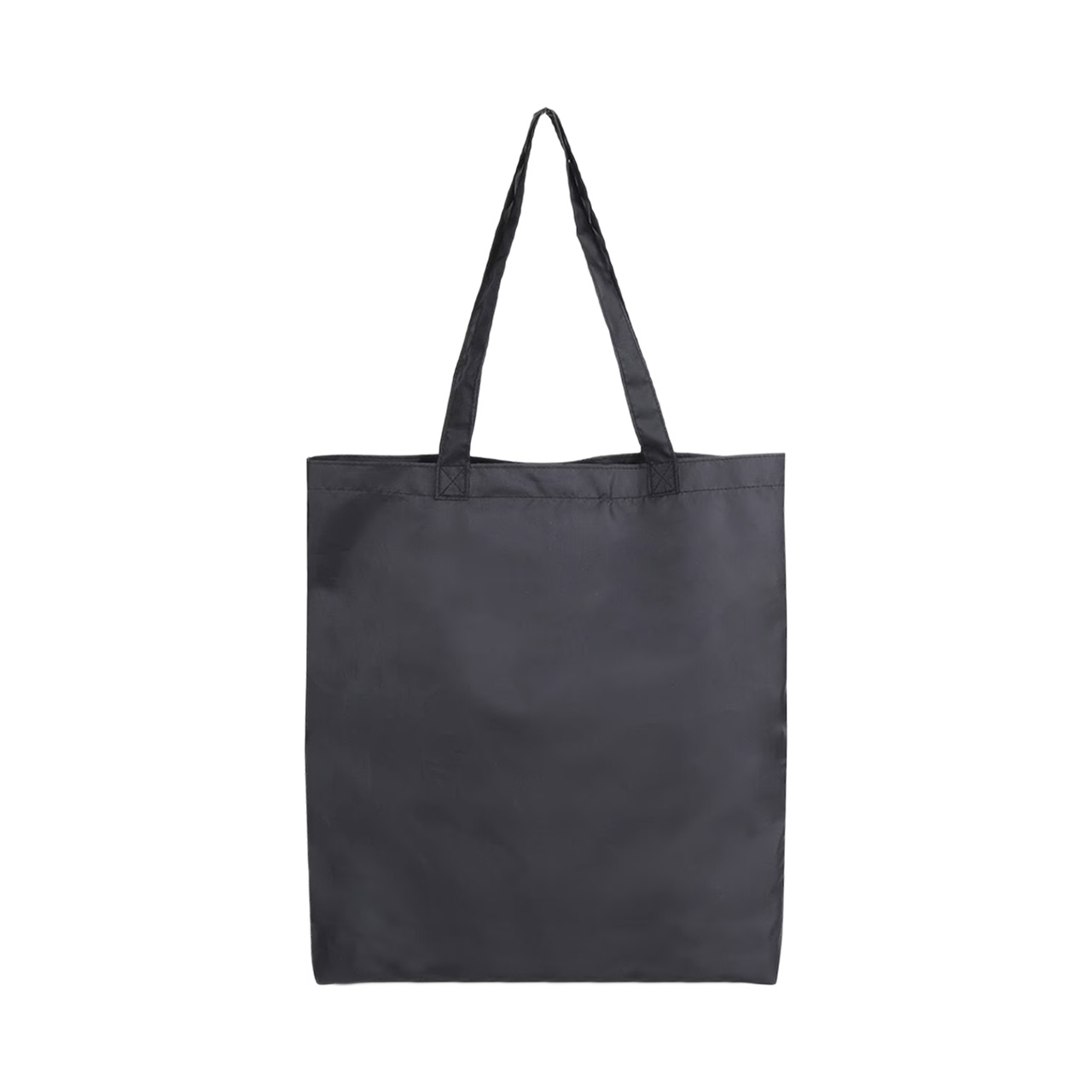Foldable shopping bag Mia solid color Black