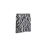 Faltbare Einkaufstasche Mia Zebra, schwarz/weiß
