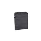 Foldable shopping bag Mia solid color Black