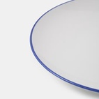 Assiette Parisa Croissant 19 cm hvid/blå
