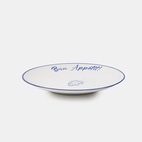 Assiette Parisa Guten Appetit 19 cm weiß/blau
