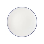 Teller Parisa 27 cm weiß/blau