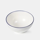 Skål Parisa 15 cm hvit/blå