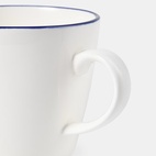 Parisa Becher 3 dl weiß/blau