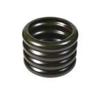 Pot Wave 14 cm Dark green