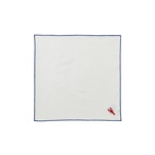 Serviette Hummer 2-teilig weiß