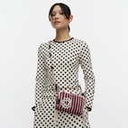 Shoulder bag Iloisa Piccolo Dark purple/Light pink