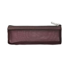 Mesh-Federmäppchen, burgundy