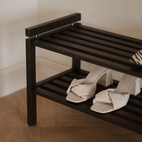Shoe rack Confetti Brown
