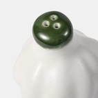 Salt og pepper hvitløk hvit