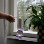 Lysestage DT Kulan L Lys Lilla