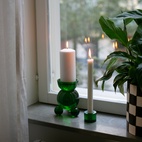 DT Kulan L Green Candle Holder