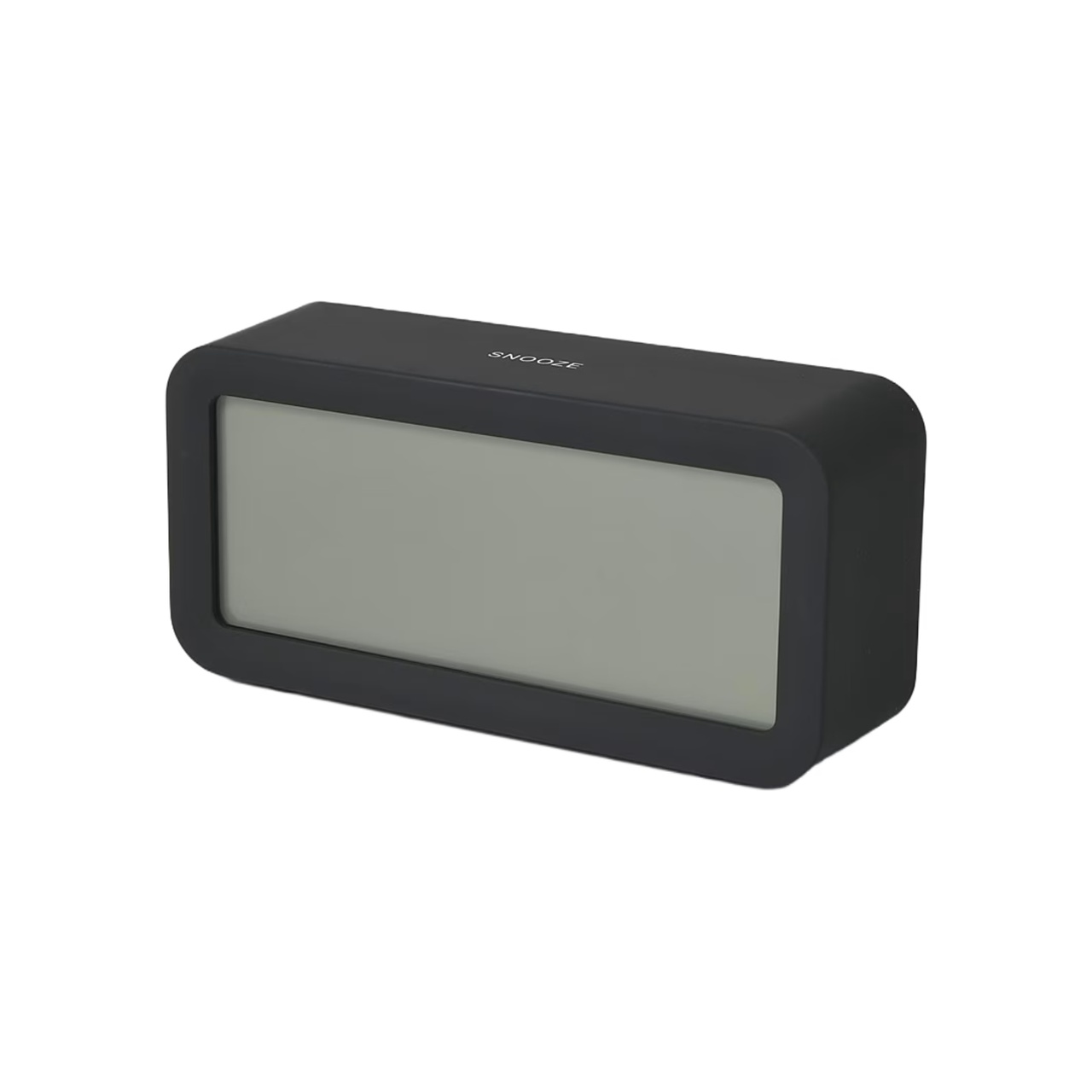 Digitaler Wecker, Schwarz