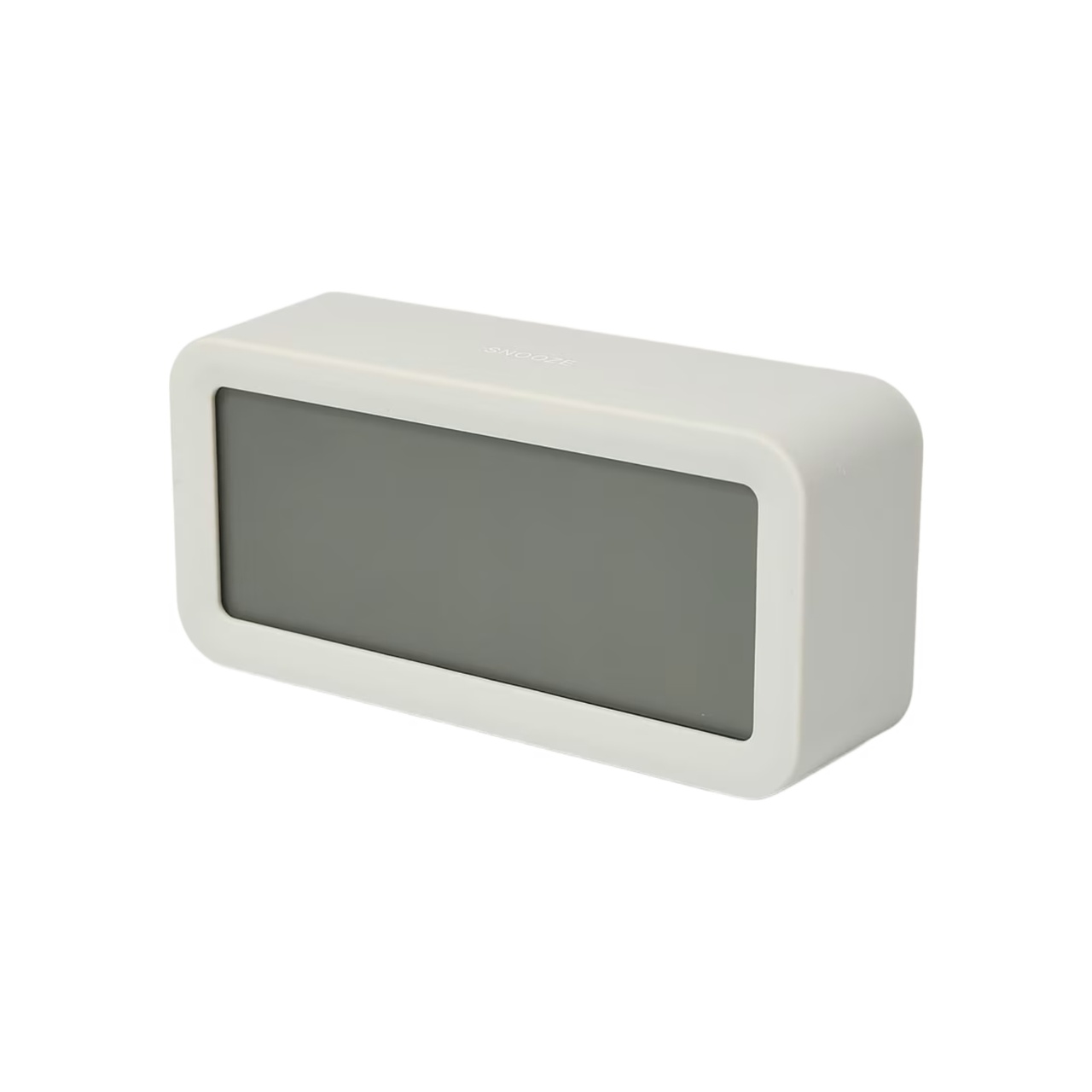 Digitalt vækkeur i beige