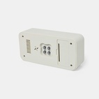 Digitalt vækkeur i beige