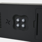 Digitaler Wecker, Schwarz