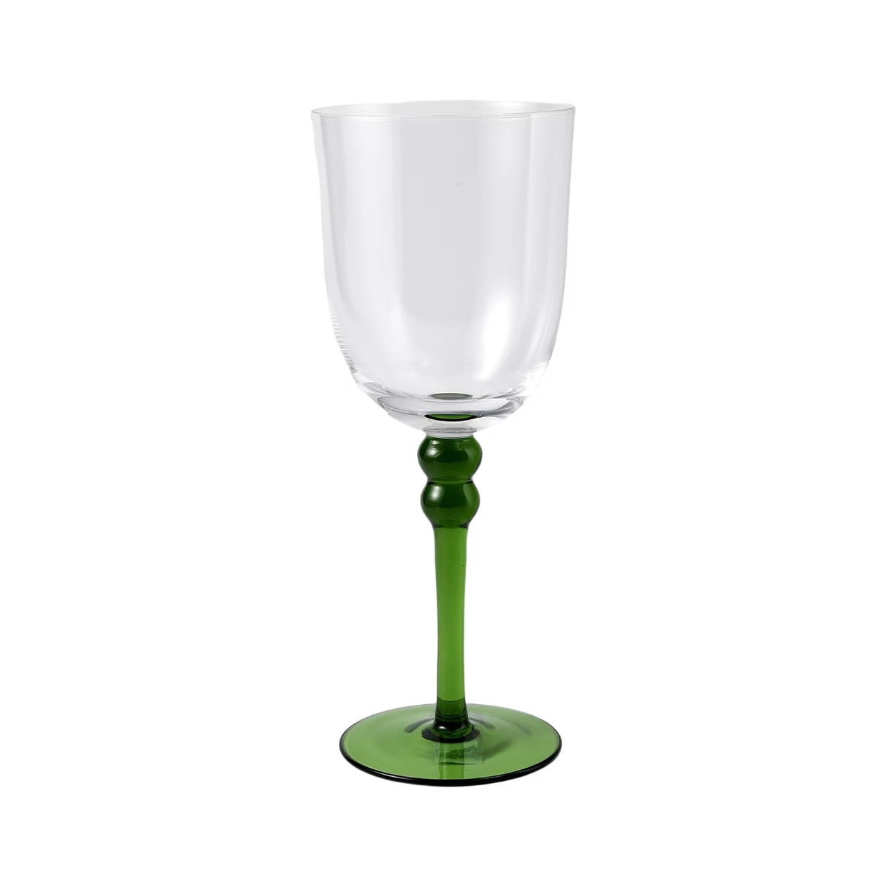 Wine glass Portolino green