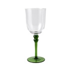 Wine glass Portolino green