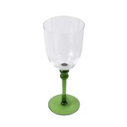 Wine glass Portolino green