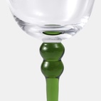Wine glass Portolino green